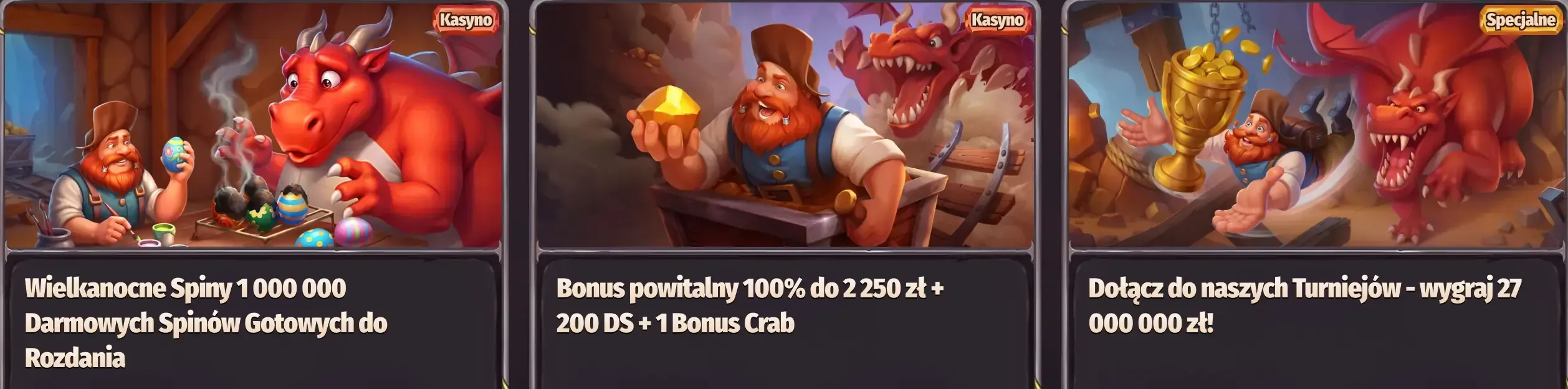 Cotygodniowe bonusy, darmowe spiny i cashback w Dragonia kasyno